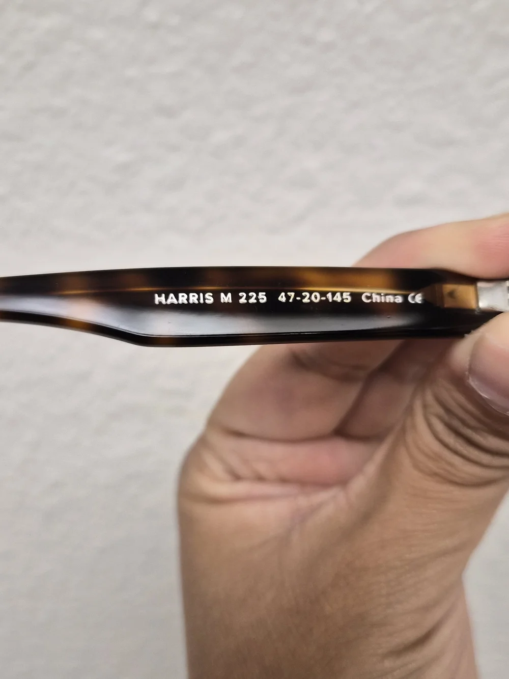 Warby Parker Harris 225 Tortoise Sunglasses Medium 47-20-145 w/ Case